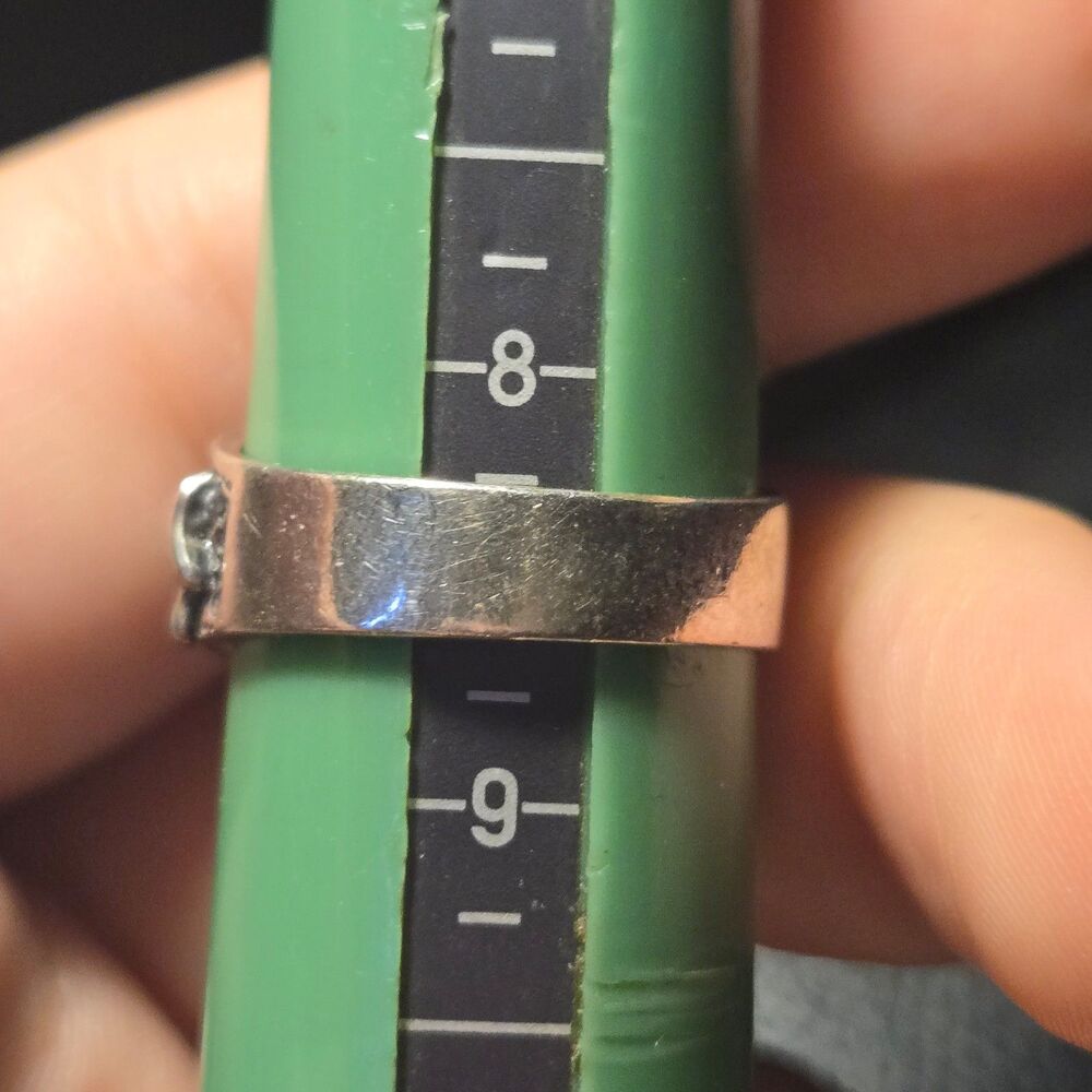 AA Recovery Vintage Sterling Silver Sz 8.5 - Picture 7 of 7